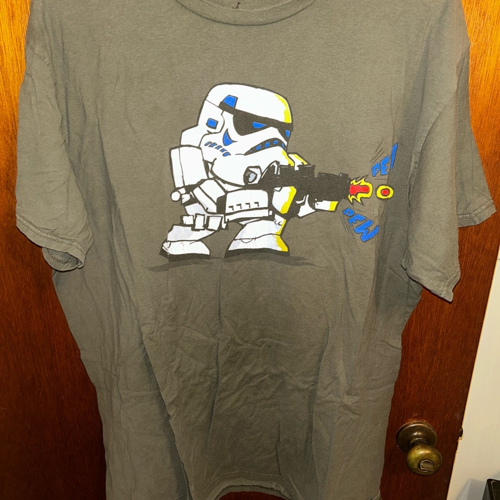 Hanes Green Stormtrooper Graphic Tee